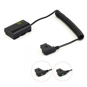Safe D-Tap / E6 LP-E6 DC Coupler Adapter Cord fr SmallHD 500 700 Series Monitor
