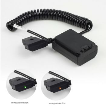 Reverse Protection Safe D-Tap to Sony A7RM3 FZ100 Faux Battery Converter Cable