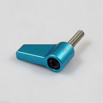 M5 16mm Rotating Thumb Screw Knob fr 15mm Rod Clamp Rail Block DSLR Rig Support