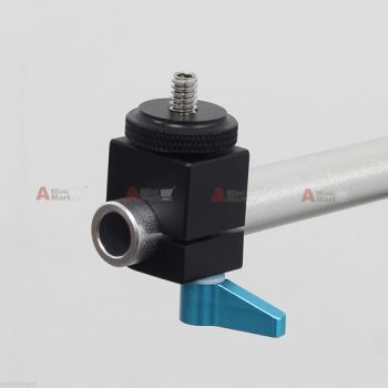 1/4" Adjustable Screw Rod Clamp RailBlock fr 15mm Support Rail System DSLR Rig