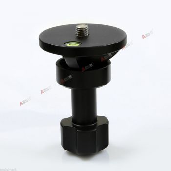 65mm Half Ball Flat to Bowl Adapter fr Video Tripod Fluid Head DSLR Rig Camera