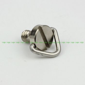 1/4" D-Ring Camera Screw for Tripod Quick Release Plate Rail System Baseplate