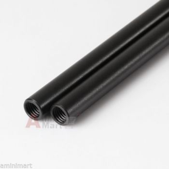 40cm 16" Long Threaded Rods fr 15mm Rod Support Rail System DSLR Rig Stabilizer