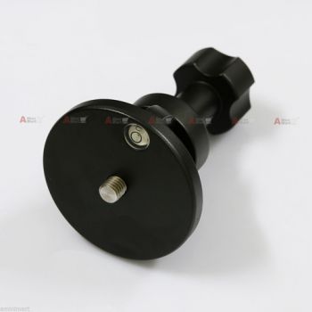 75mm Half Ball Flat to Bowl Adapter fr Video Tripod Fluid Head DSLR Rig Camera