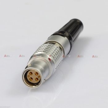 Female Plug LEMO Circular Connector fr RED Scarlet Epic Rig Power Supply Battery