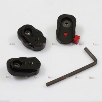 Mini Dovetail Quick Release Plate Kit fr Articulating Arm LCD Monitor Rig Light