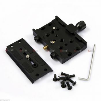 Dovetail Quick Release Plate System fr Camera DSLR Rig Support Mount Base Tripod