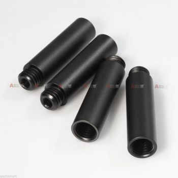 2" Inch Long M12 Thread Micro Rod End fr 15mm Rod Support DSLR Rig Rail Camera 