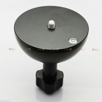 100mm Half Ball Flat to Bowl Adapter fr Video Tripod Fluid Head DSLR Rig Camera 