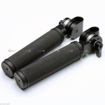 ARRI Type Rosette Lock Rod Clamp Handle Set fr 15mm Rod Support SLR Shoulder Rig 