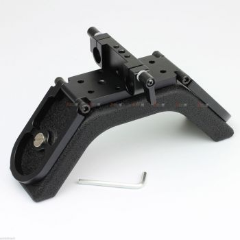 Arch Shoulder Pad Kit fr DSLR Rig 15mm Rod Support Follow Focus LWS Video Camera