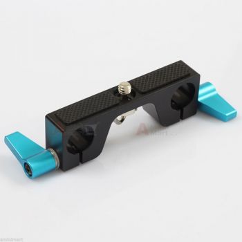 1/4" D-ring Screw Rod Clamp Railblock fr 15mm Rod Support DSLR Rig Follow Focus