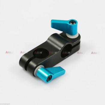90鎺?Degree Rod Clamp Rail Block fr 15mm Rod Support System DSLR Rig Follow Focus