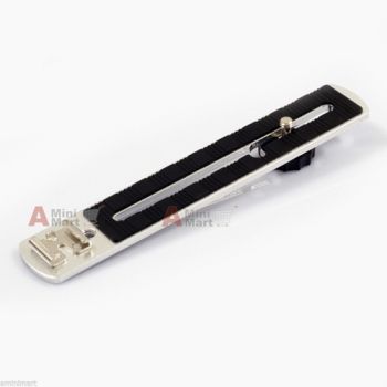 Straight Cold Shoe Bracket Bar fr DSLR Camera Video DV Camcorder Light Hot Shoe