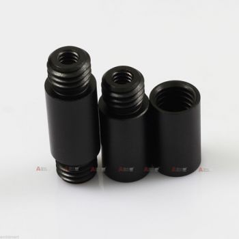 1" inch Long 1/2" Thread Micro Rod Kit fr 15mm Rod Support DSLR Rig Rail Camera