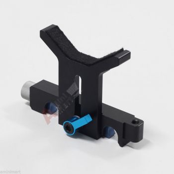 Quick Release Lens Support Rod Clamp Rail Block fr 15mm Rod Support DSLR Rig V2