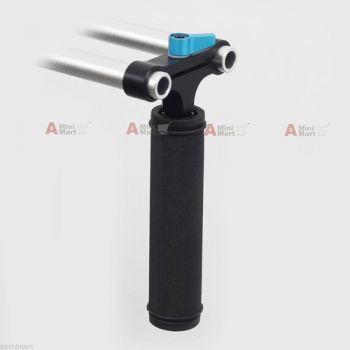 Single Front Handle Grip Rod Clamp Railblock Block fr 15mm Rod Support DSLR Rig